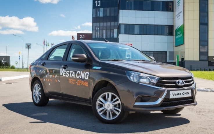 LADA Vesta CNG – битопливная версия